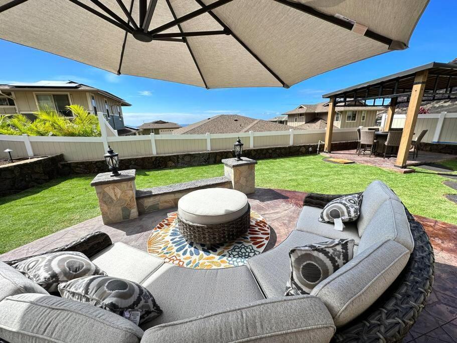 New 4 Bedroom Home With Ocean And Gorgeous Mountain Views In The Gated Community Of Mauna Olu Waianae Eksteriør billede